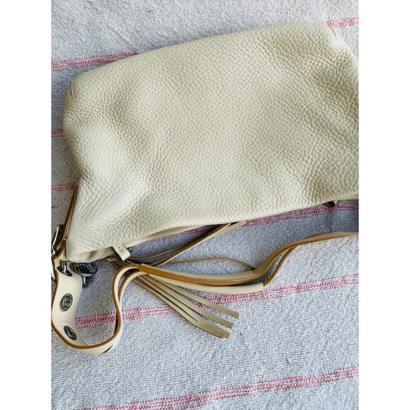 Y2K Coach 1429 Pebbled Leather Hobo Shoulder Bag Butter Yellow - Picture 11 of 11